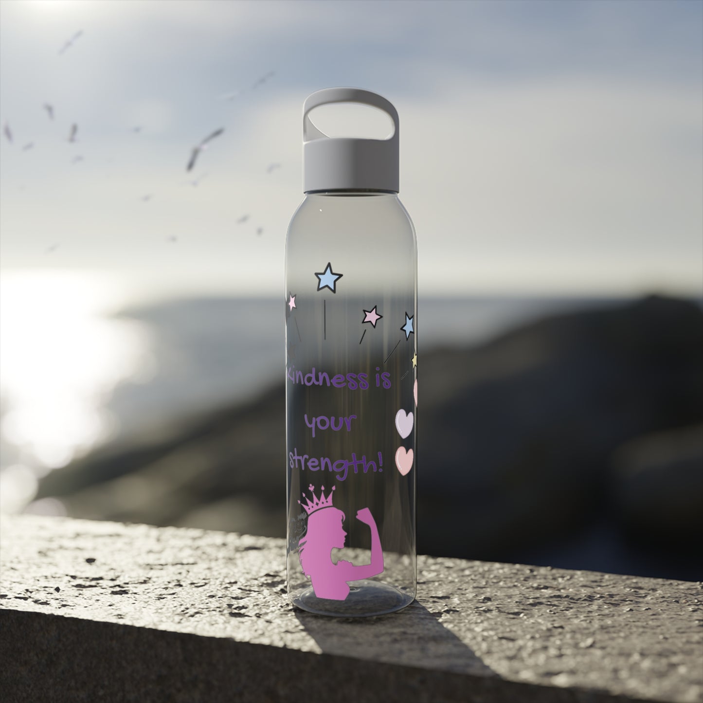 Kindness Is Your Strength Water Bottle