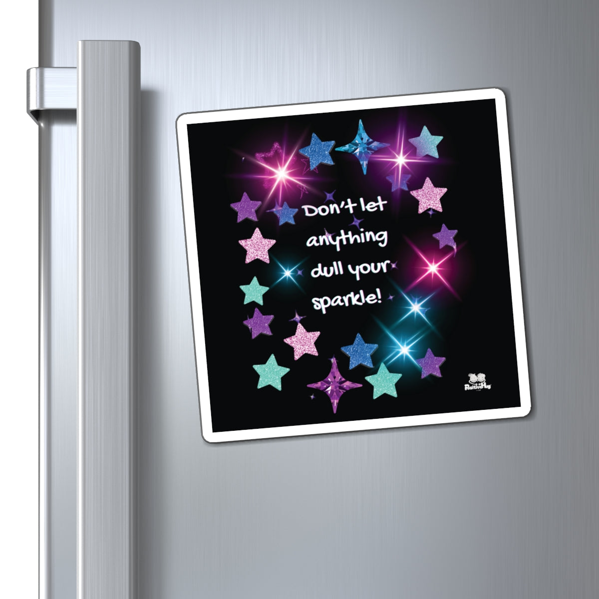 Magnet "Don't Let Anything Dull Your Sparkle" Positive Affirmation Bright Star Fridge Magnet