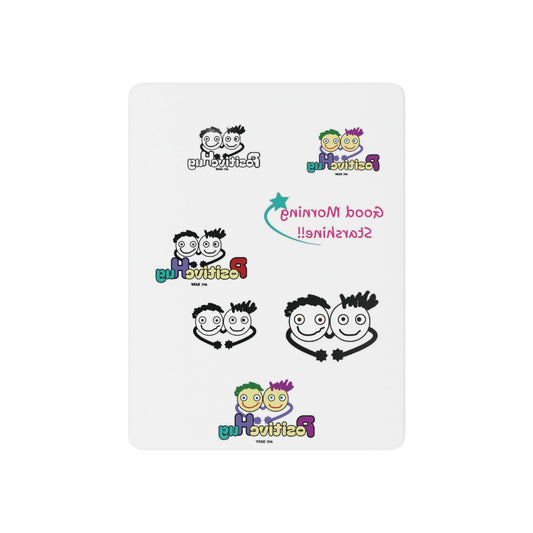 Temporary Tattoos — PositiveHug Logo Faces Tattoo Sheet