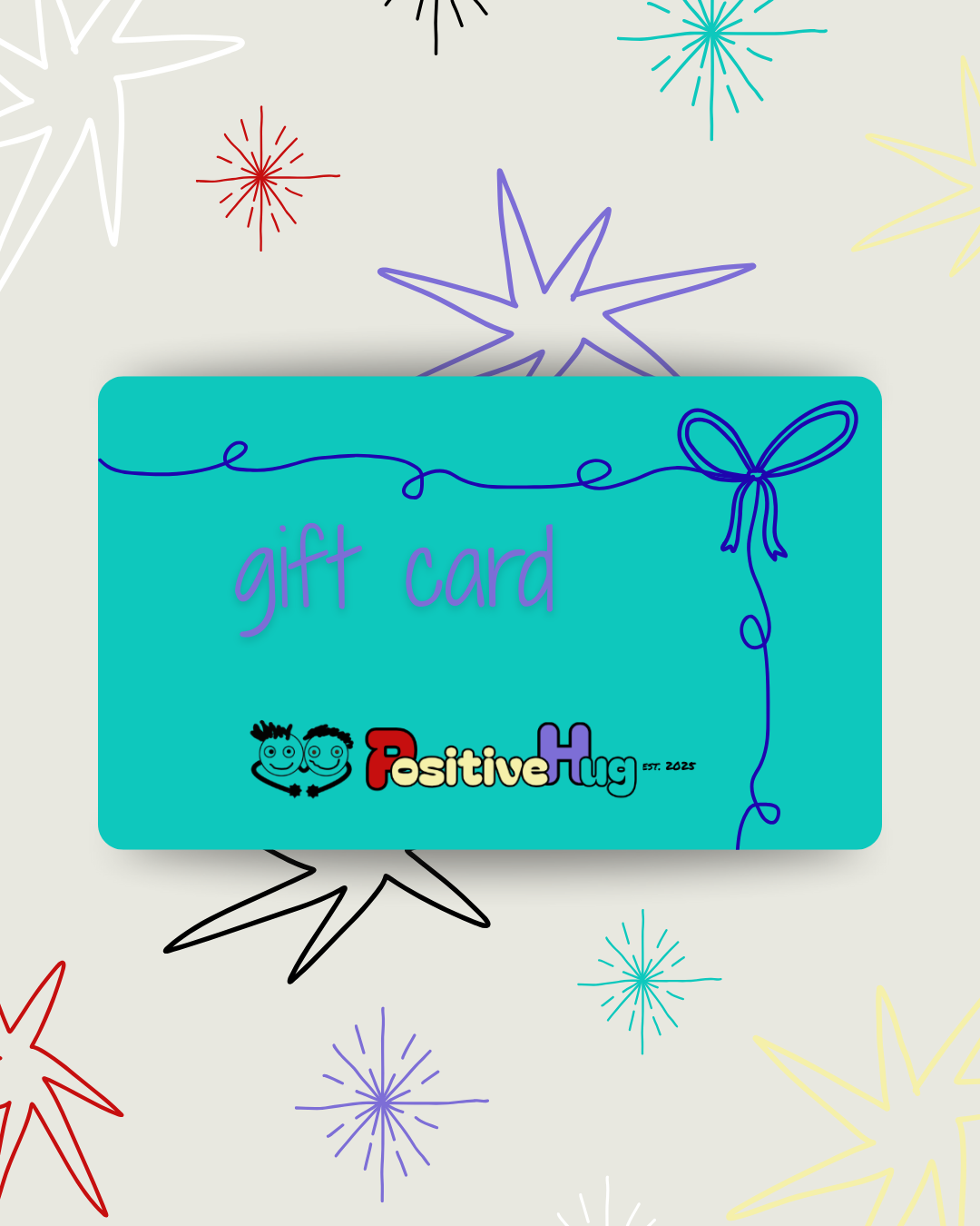 PositiveHug Gift Card From (£5 -£100)