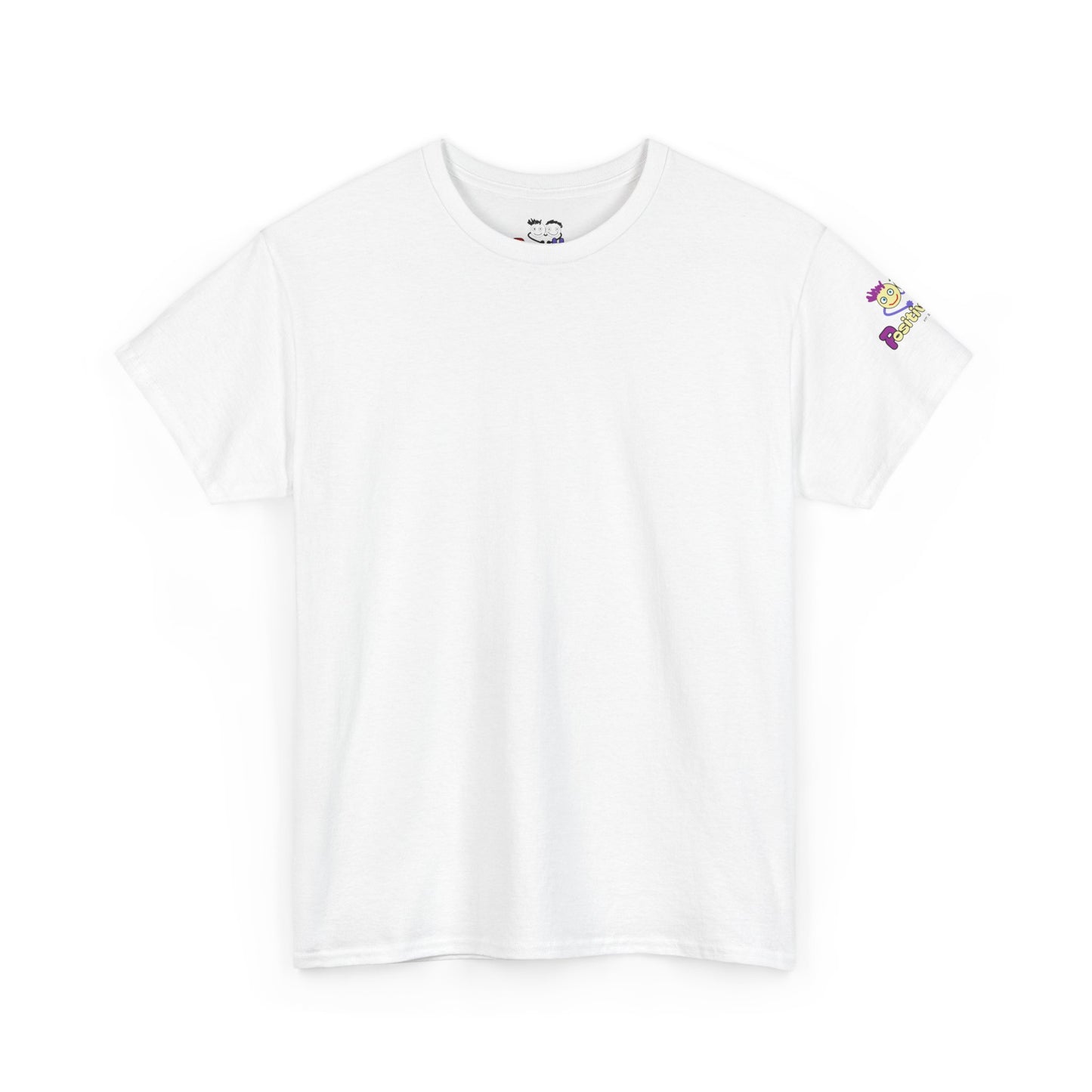 'Hey, I believe in you! x ' Quote on back, Motivational Tee