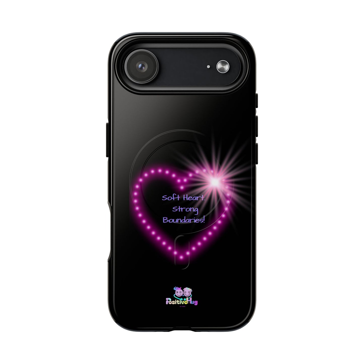 Soft Heart, Strong Boundaries Women's Tough Magnetic Phone Case — Self-Love | PositiveHug