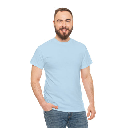 'Hey, Good Luck! x ' Quote on back, Motivational Tee