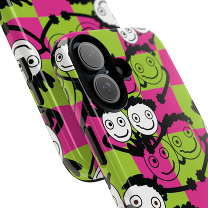 Positive Vibes Phone Case - By PositiveHug Happy, Colorful Tough Case,