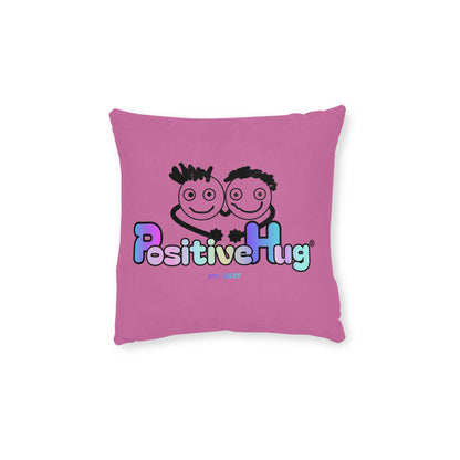 Be the person your cat thinks you are - Positive affirmation square cushion for cat lovers