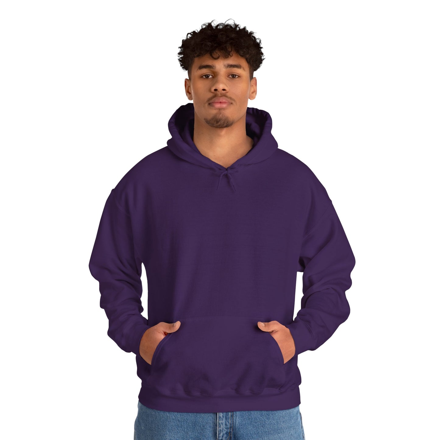 "Hey, You're giving low-key skibidi rizzler vibes. No cap!" Hooded Sweatshirt - Unisex Heavy Blend with Motivational Quote