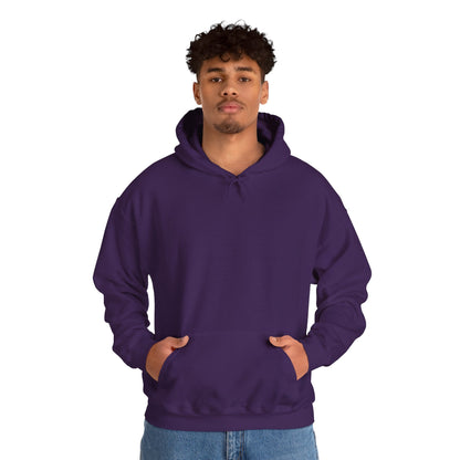 "Hey, You're giving low-key skibidi rizzler vibes. No cap!" Hooded Sweatshirt - Unisex Heavy Blend with Motivational Quote