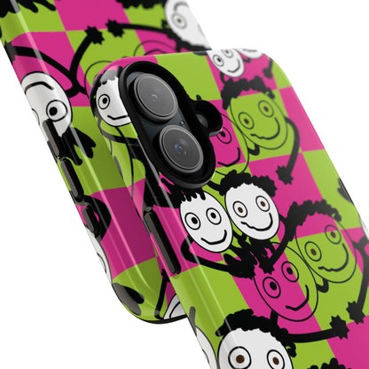 Positive Vibes Phone Case - By PositiveHug Happy, Colorful Tough Case,