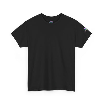 Fairy Dust Graphic Tee — "Powered by Fairy Dust & Brains" Back Print