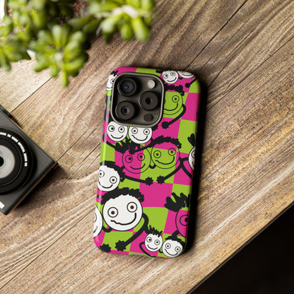 Positive Vibes Phone Case - By PositiveHug Happy, Colorful Tough Case,