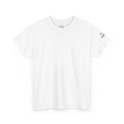 "Powered By Positivity & A Little Delulu" Cute Doodle Graphic Tee | PositiveHug
