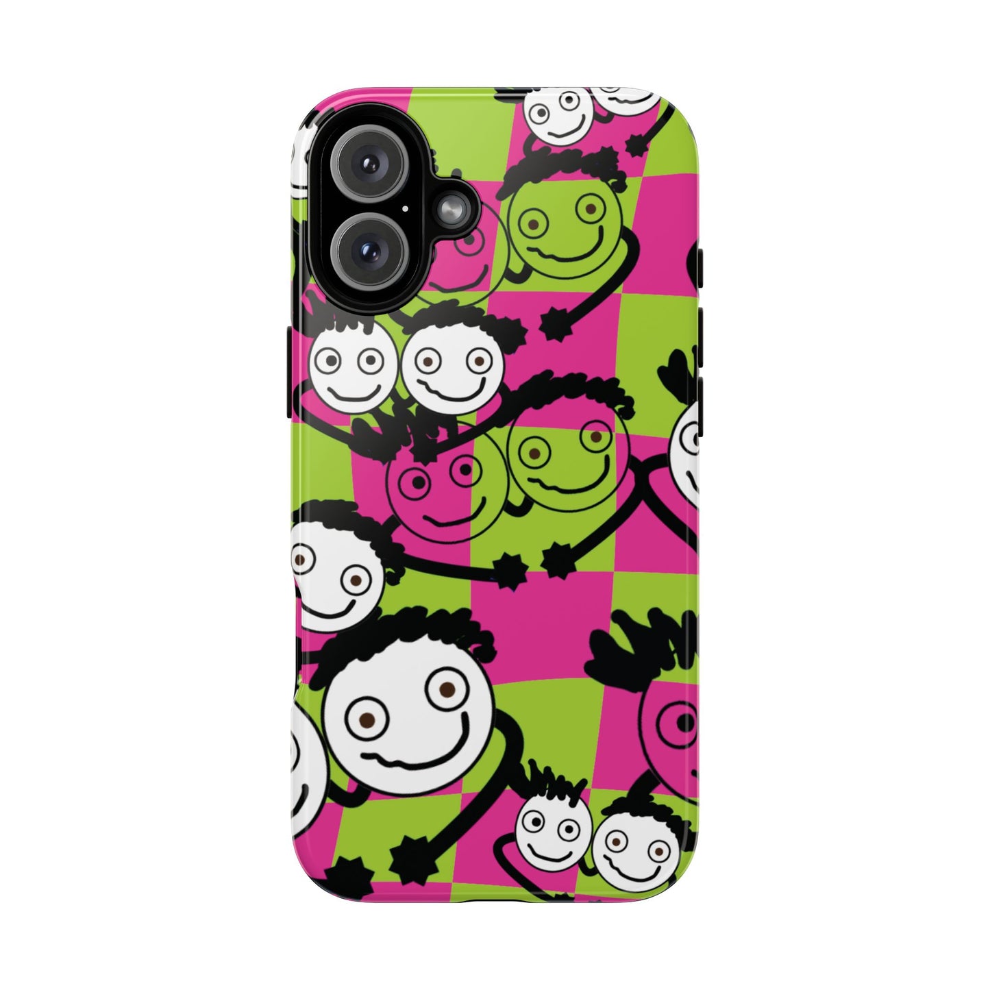 Positive Vibes Phone Case - By PositiveHug Happy, Colorful Tough Case,