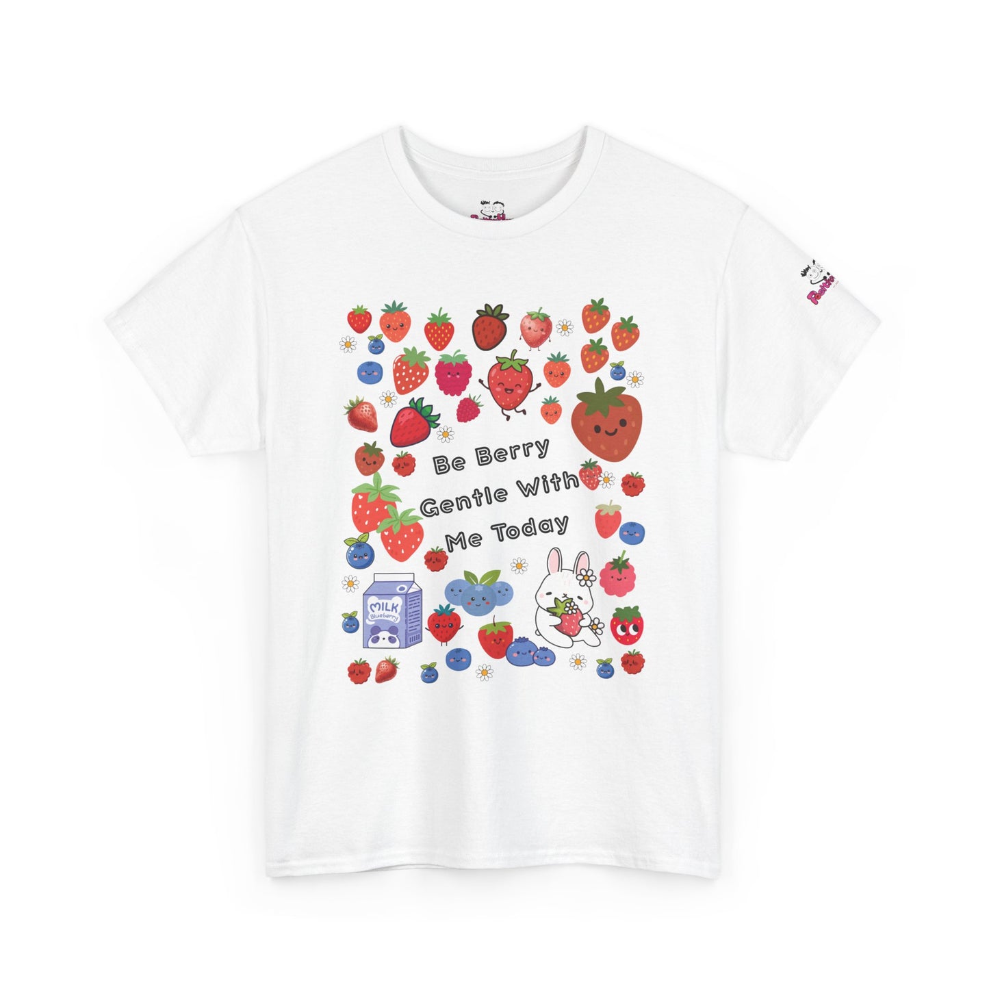 Berry Cute Graphic Tee — "Be Berry Gentle With Me Today" | PositiveHug