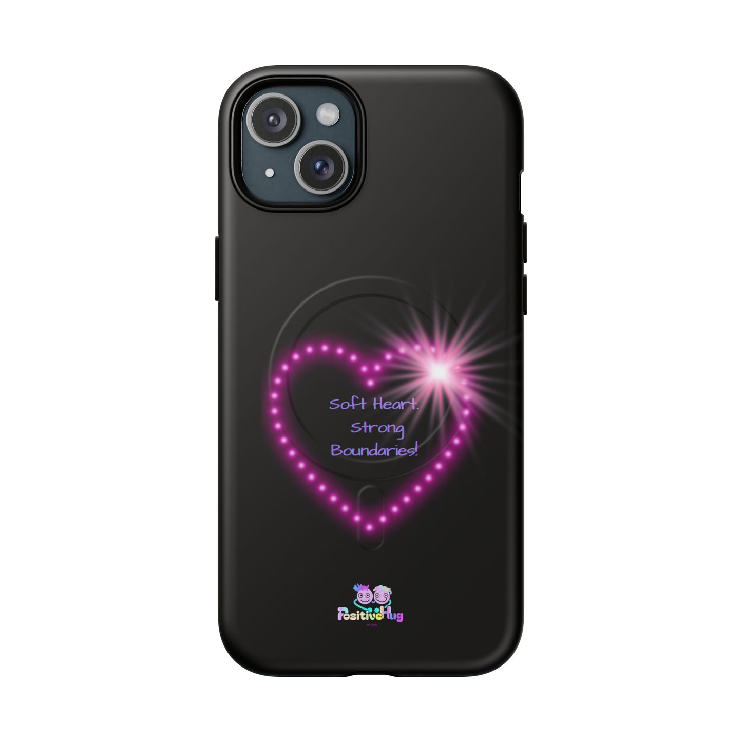 Soft Heart, Strong Boundaries Women's Tough Magnetic Phone Case — Self-Love | PositiveHug