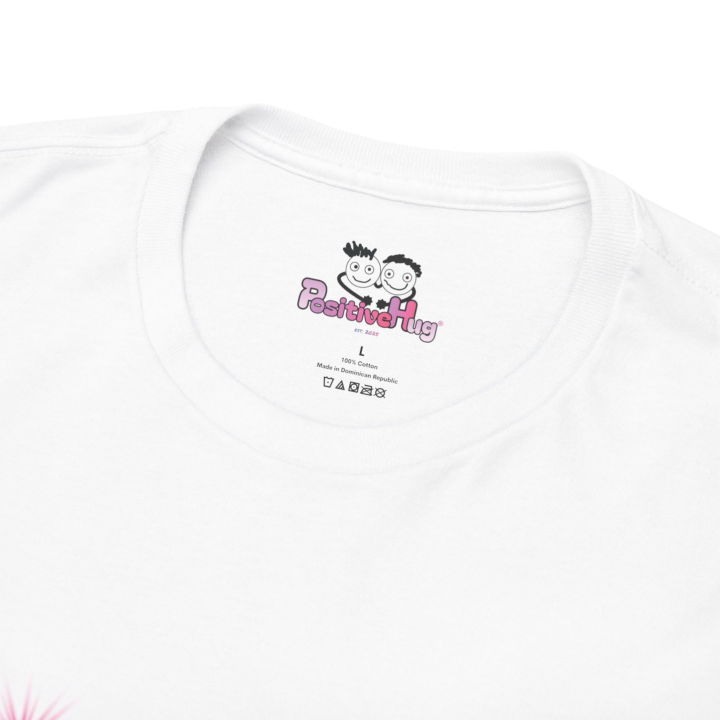 Soft Heart Strong Boundaries T-Shirt | Pink Heart Graphic Tee | PositiveHug