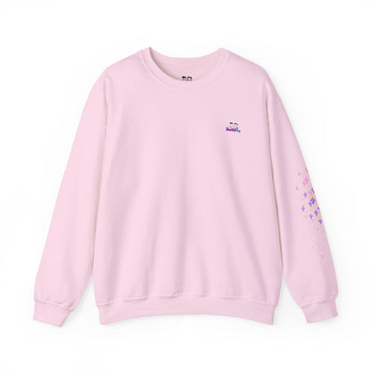 Fairy Magic Crewneck Sweatshirt — "Powered by Fairy Dust & Brains" - Design on back
