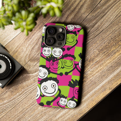 Positive Vibes Phone Case - By PositiveHug Happy, Colorful Tough Case,