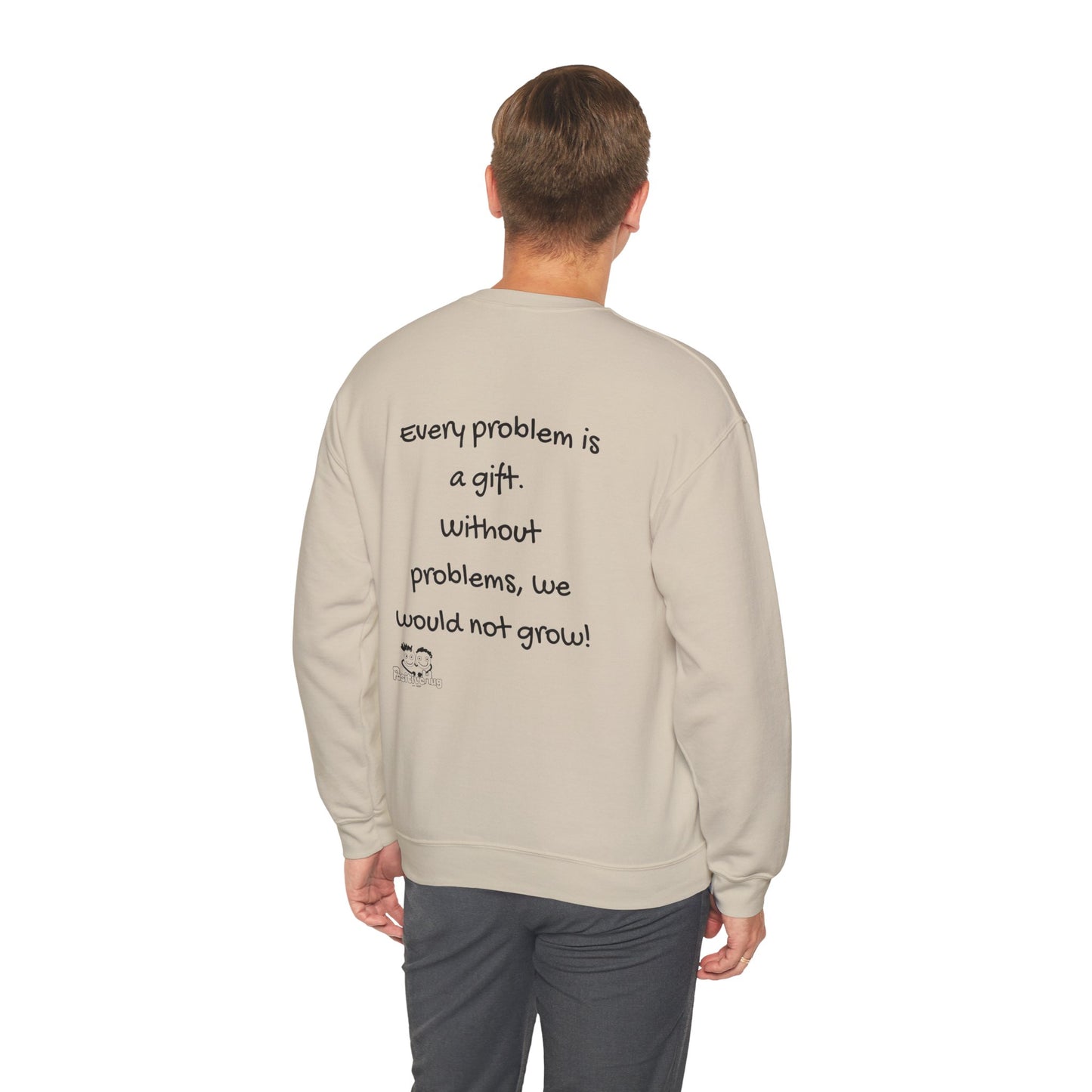 Motivational Sweatshirt for Entrepreneurs, Small Business Owners & CEO's - Every Problem is a gift