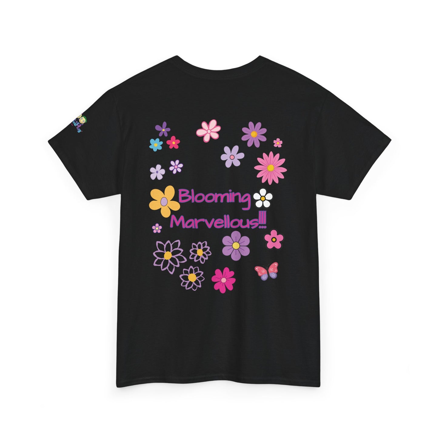 Blooming Marvellous Tee — Women's Floral Graphic T-Shirt | PositiveHug