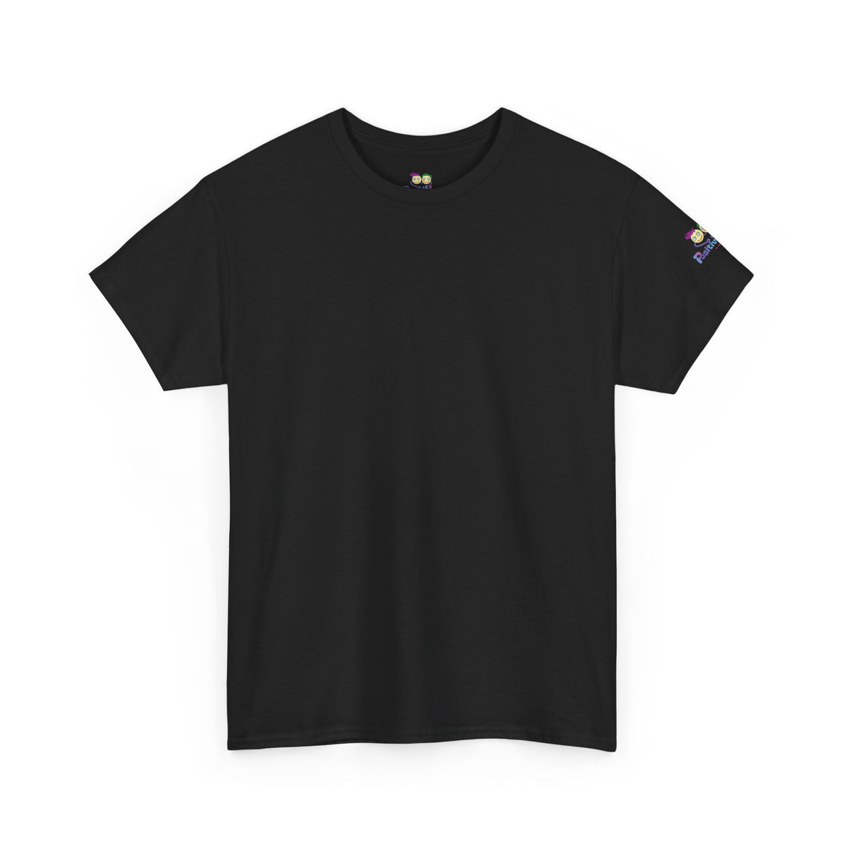 Rainbow Stars Tee — "Try to Be the Rainbow in Someone Else's Poo Storm" Positive Affirmation T-Shirt | PositiveHug