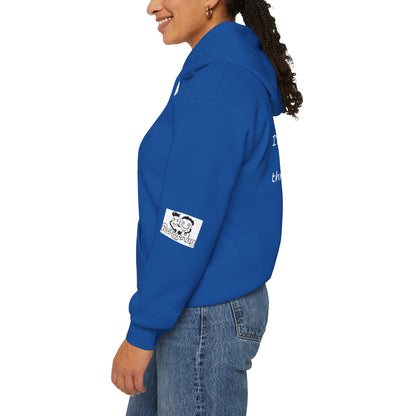 'Hey Bro, I'm Proud of you. You made it through another day! ' Comfortable Unisex Heavy Blend Hoodie  - By PositiveHug