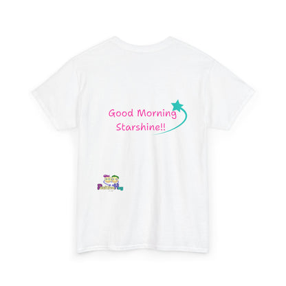 'Good Morning Starshine' Unisex Heavy Cotton Tee by PositiveHug