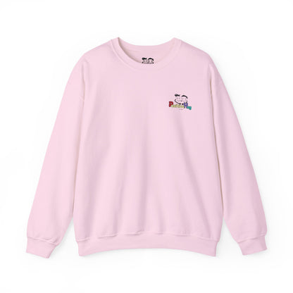 'Hey, You're Giving Low-Key Skibidi Rizzler Vibes No Cap!' Gen Alfa Adults Crewneck Sweatshirt by PositiveHug