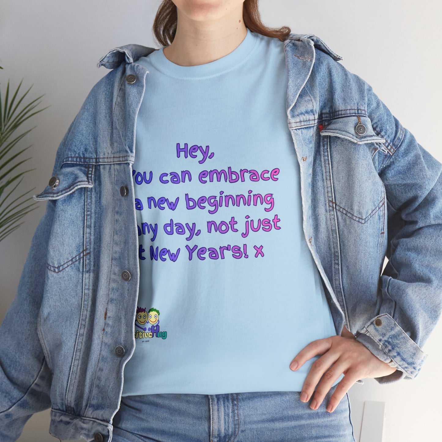 New Beginnings Unisex Heavy Cotton Tee