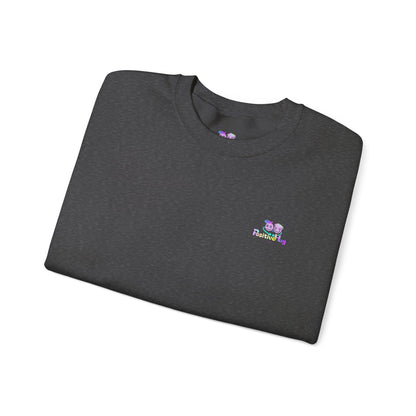 Never Giving Up motivational quote Sweatshirt | Pink speech bubble, stars, women supporting women