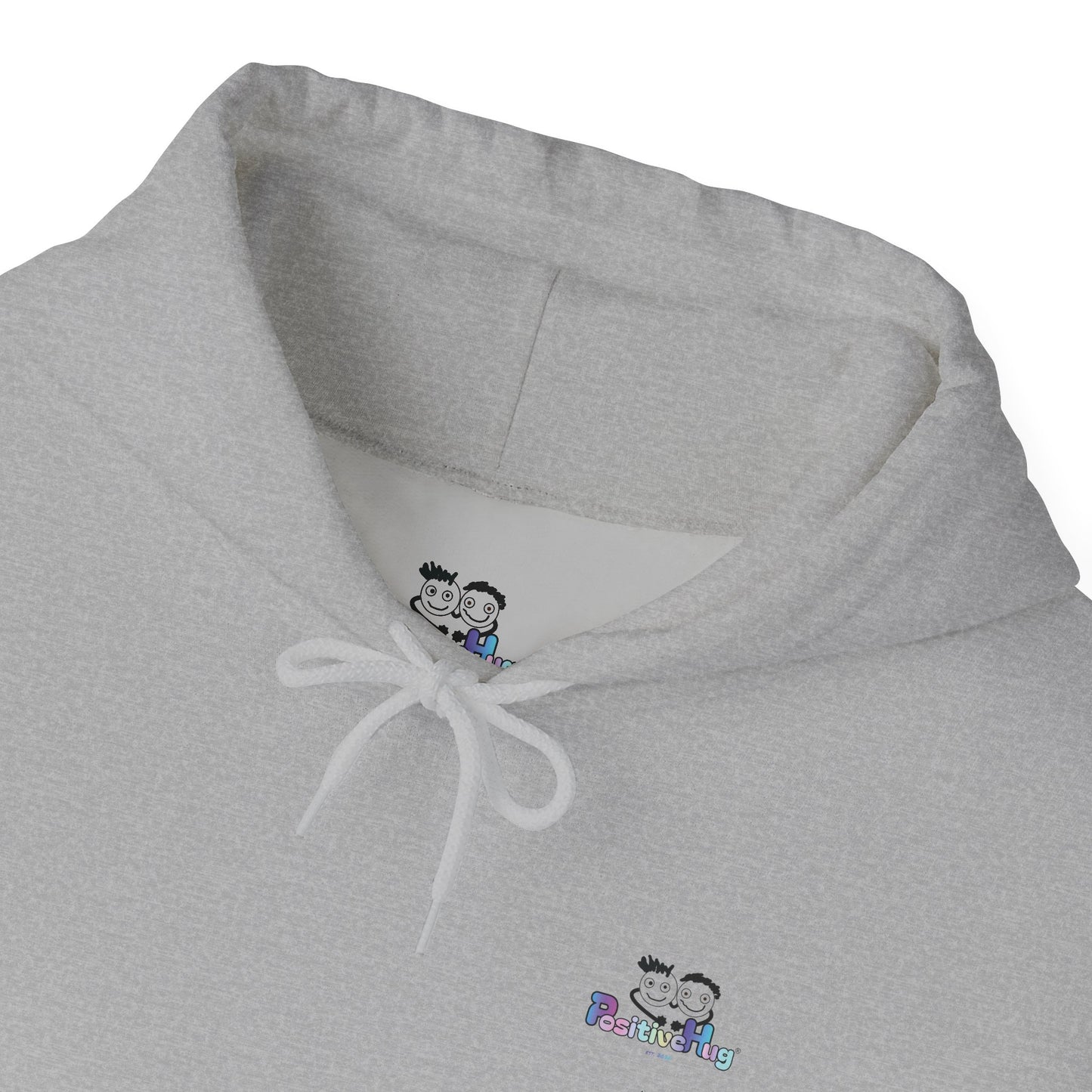 Born To Be Real Not Perfect - Graphic Hoodie With Print on the Back and Sleeve