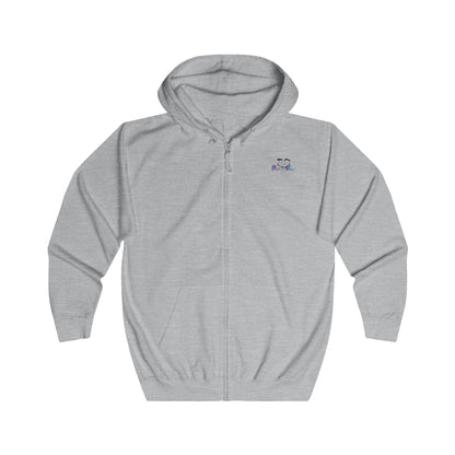 Grey Limited 2026 Piece - PositiveHug Logo Zip Hoodie