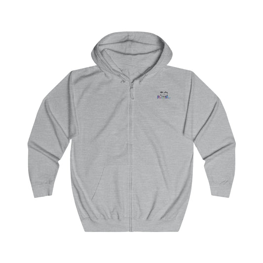 Grey Limited 2026 Piece - PositiveHug Logo Zip Hoodie