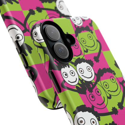 Positive Vibes Phone Case - By PositiveHug Happy, Colorful Tough Case,