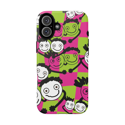 Positive Vibes Phone Case - By PositiveHug Happy, Colorful Tough Case,