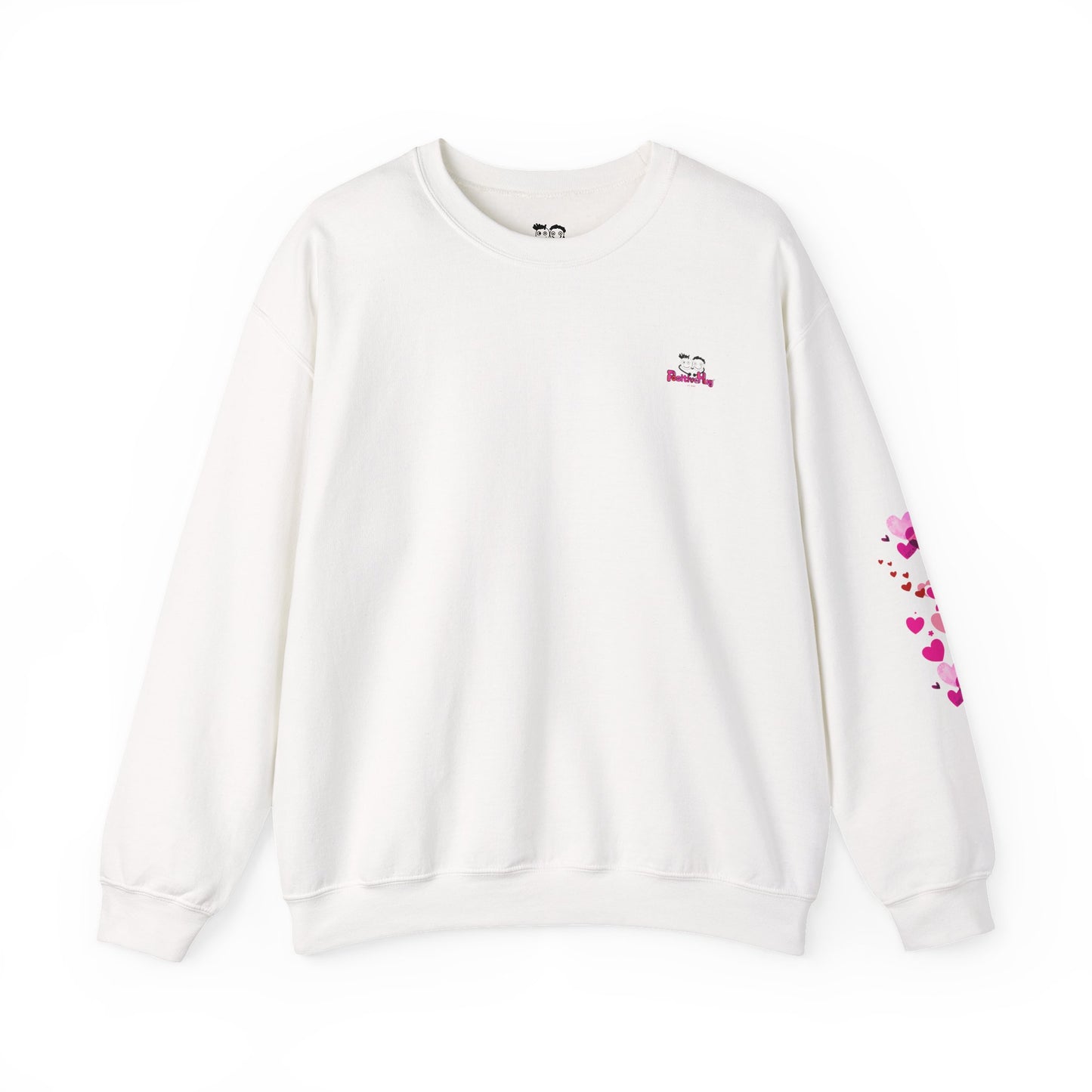 I Believe In You Crewneck Sweatshirt — Cute Dinosaur Heart Cosy Sweatshirt