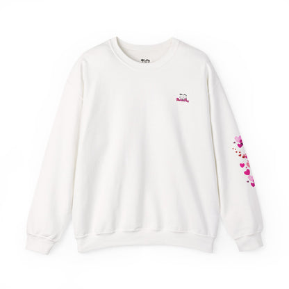 I Believe In You Crewneck Sweatshirt — Cute Dinosaur Heart Cosy Sweatshirt