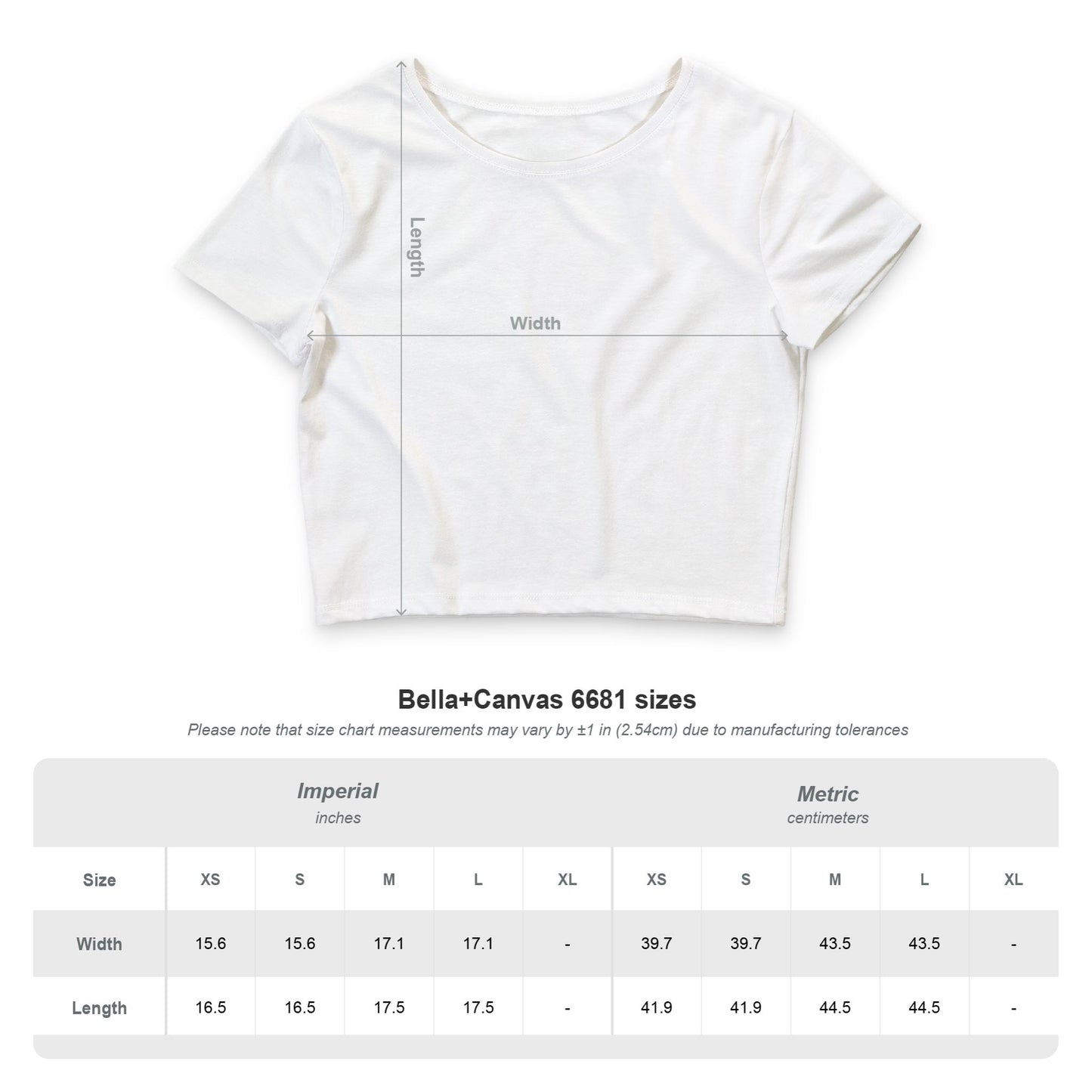 Cropped PositiveHug Logo Tee - Graphic on Back