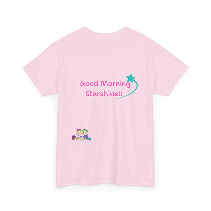 'Good Morning Starshine' Unisex Heavy Cotton Tee by PositiveHug