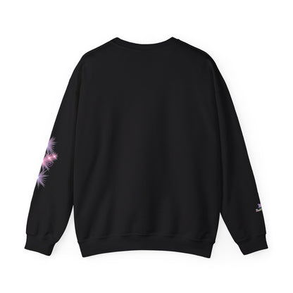 Heart Neon Crewneck Sweatshirt — “Soft Heart Strong Boundaries” Cosy Graphic Sweatshirt