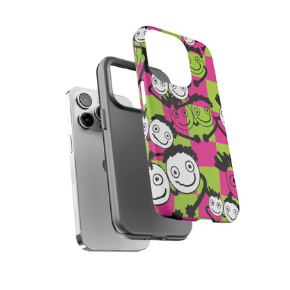 Positive Vibes Phone Case - By PositiveHug Happy, Colorful Tough Case,