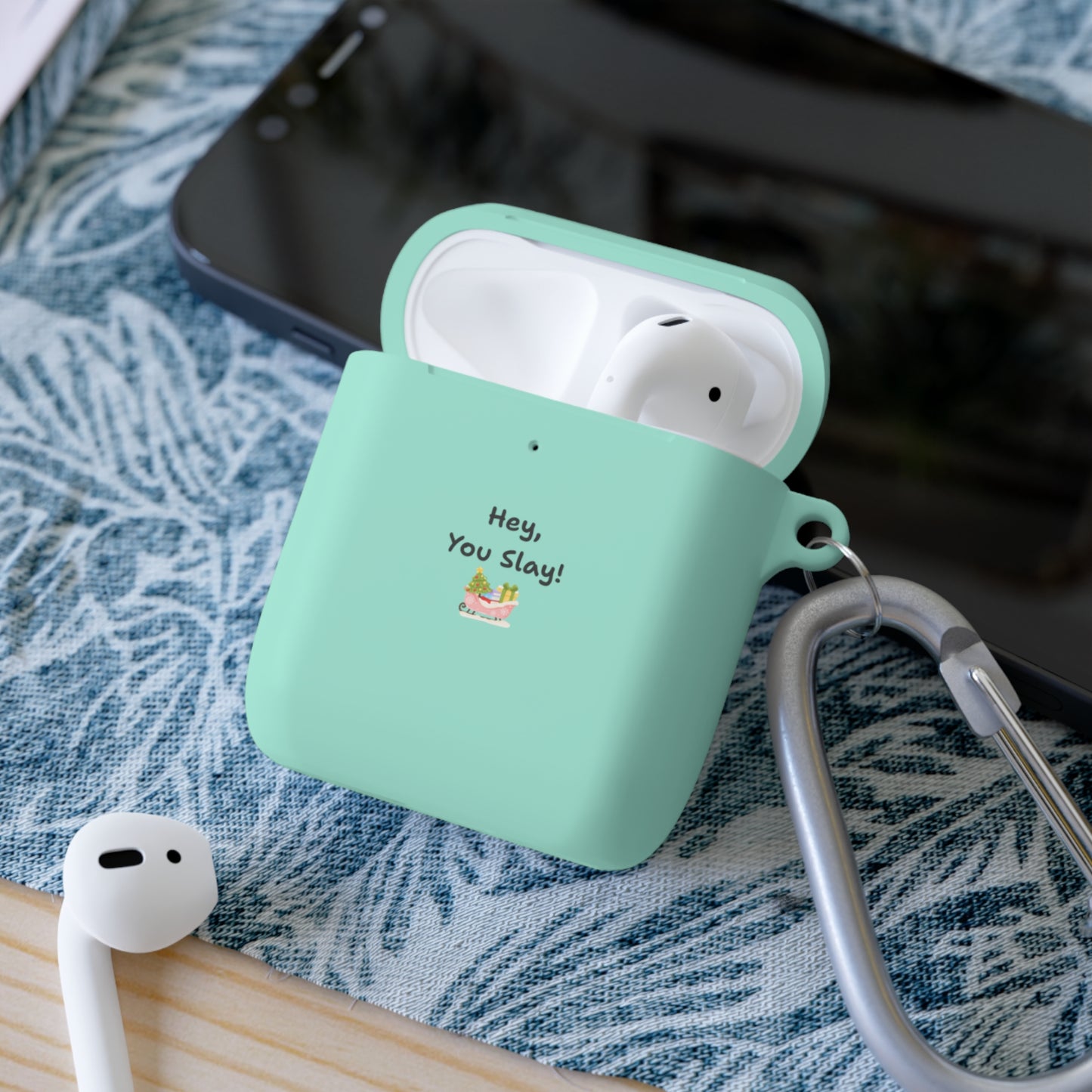 Festive AirPods Case Cover - 'Hey, You Slay!'
