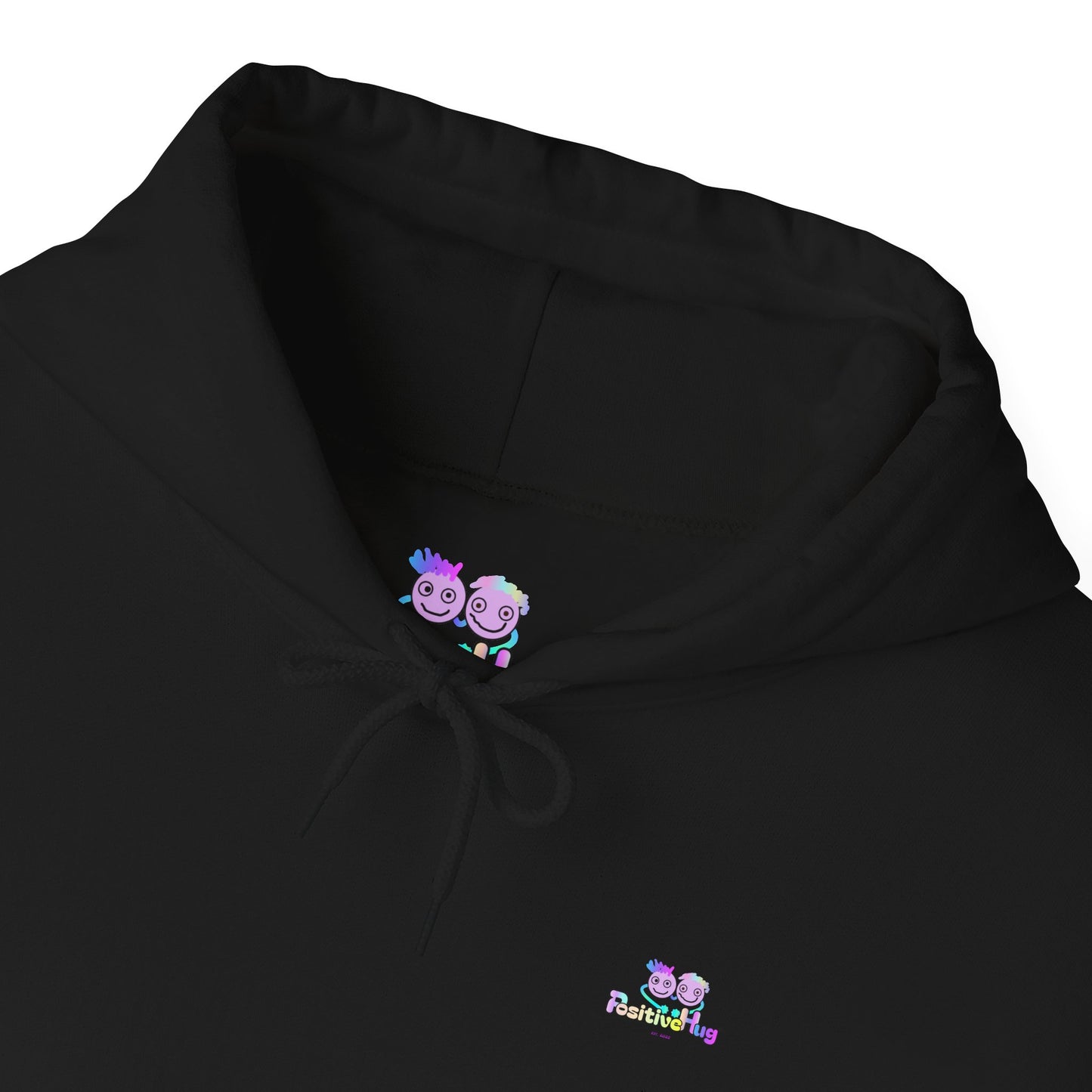 Strong Bold Brave Hoodie — Cute Inspirational Heart & Star Graphic on Back & Sleeve