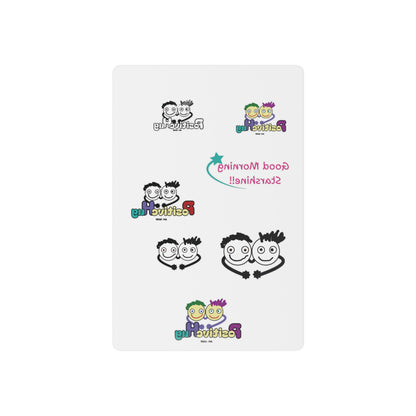 Temporary Tattoos — PositiveHug Logo Faces Tattoo Sheet