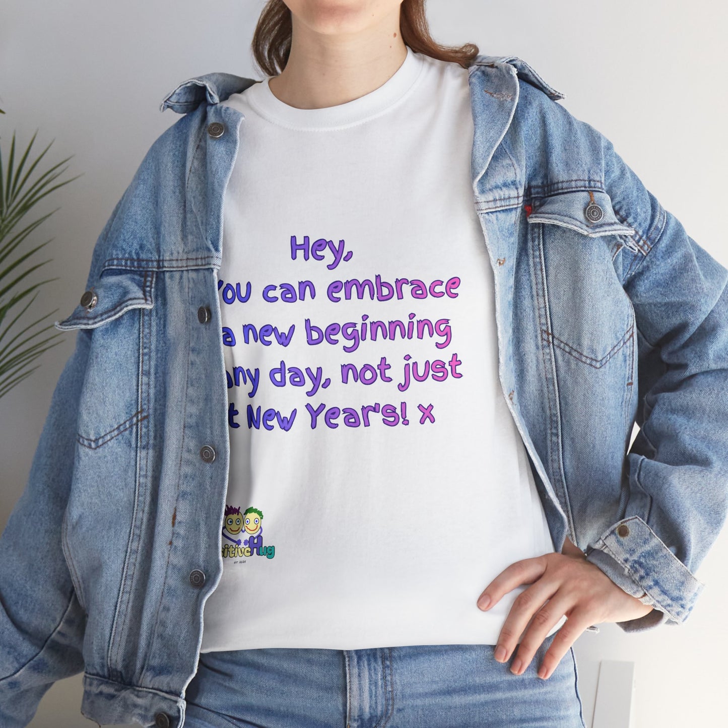 New Beginnings Unisex Heavy Cotton Tee