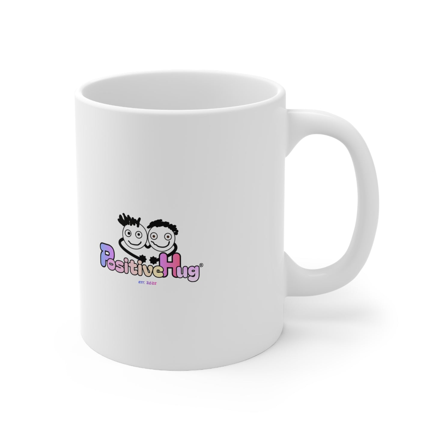 Fairy Aesthetic Ceramic Coffee Mug — “Powered by Fairy Dust & Brains” (11oz/15oz)