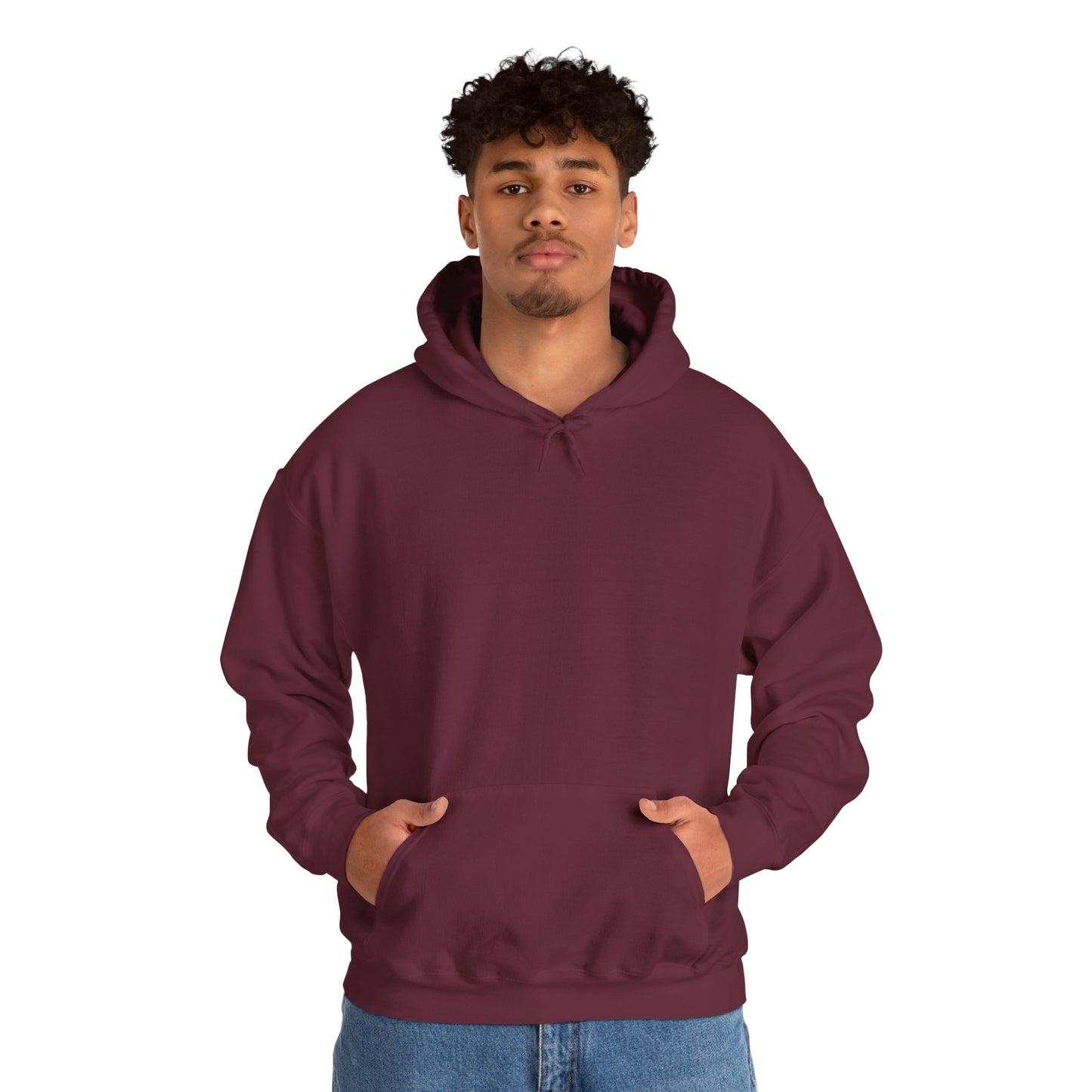 "Hey, You're giving low-key skibidi rizzler vibes. No cap!" Hooded Sweatshirt - Unisex Heavy Blend with Motivational Quote