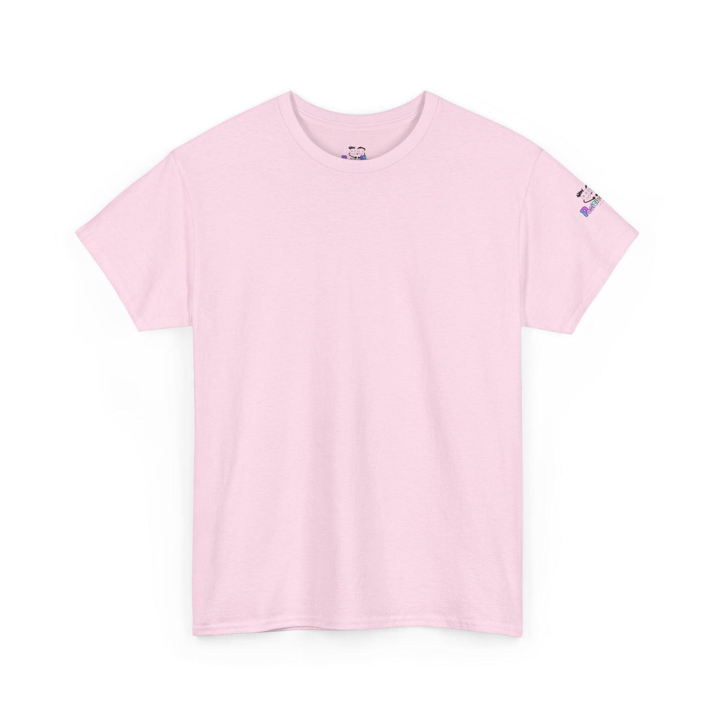 'Hey, Good Luck! x ' Quote on back, Motivational Tee