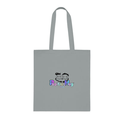 Be the person your cat thinks you are  - Cute Cat Lovers Positive Vibes Cotton Tote Bag