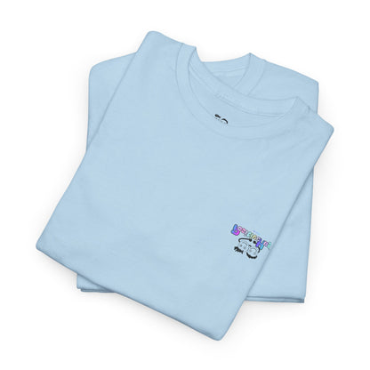 Stay Weird, You're Amazing! T-Shirt - Print on Back - Fun Upside down Logo on Front