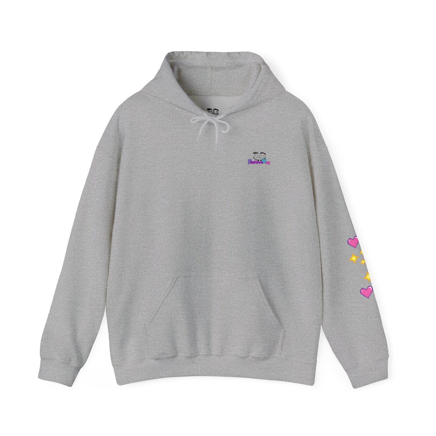 If You Can't Be Kind Be Vague hoodie - Back Graphic